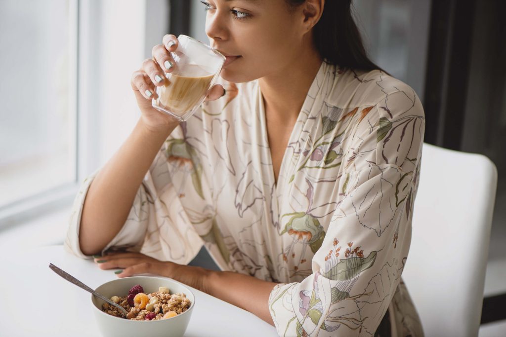 have a healthy breakfast as part of your selfcare morning routine